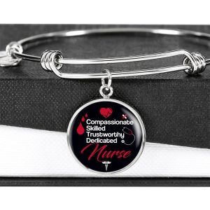 Nurse Bracelet – Nurse Bangle Bracelet – Nurse Charm Bracelet - Nurse jewelry - Nurse Gifts Gallery
